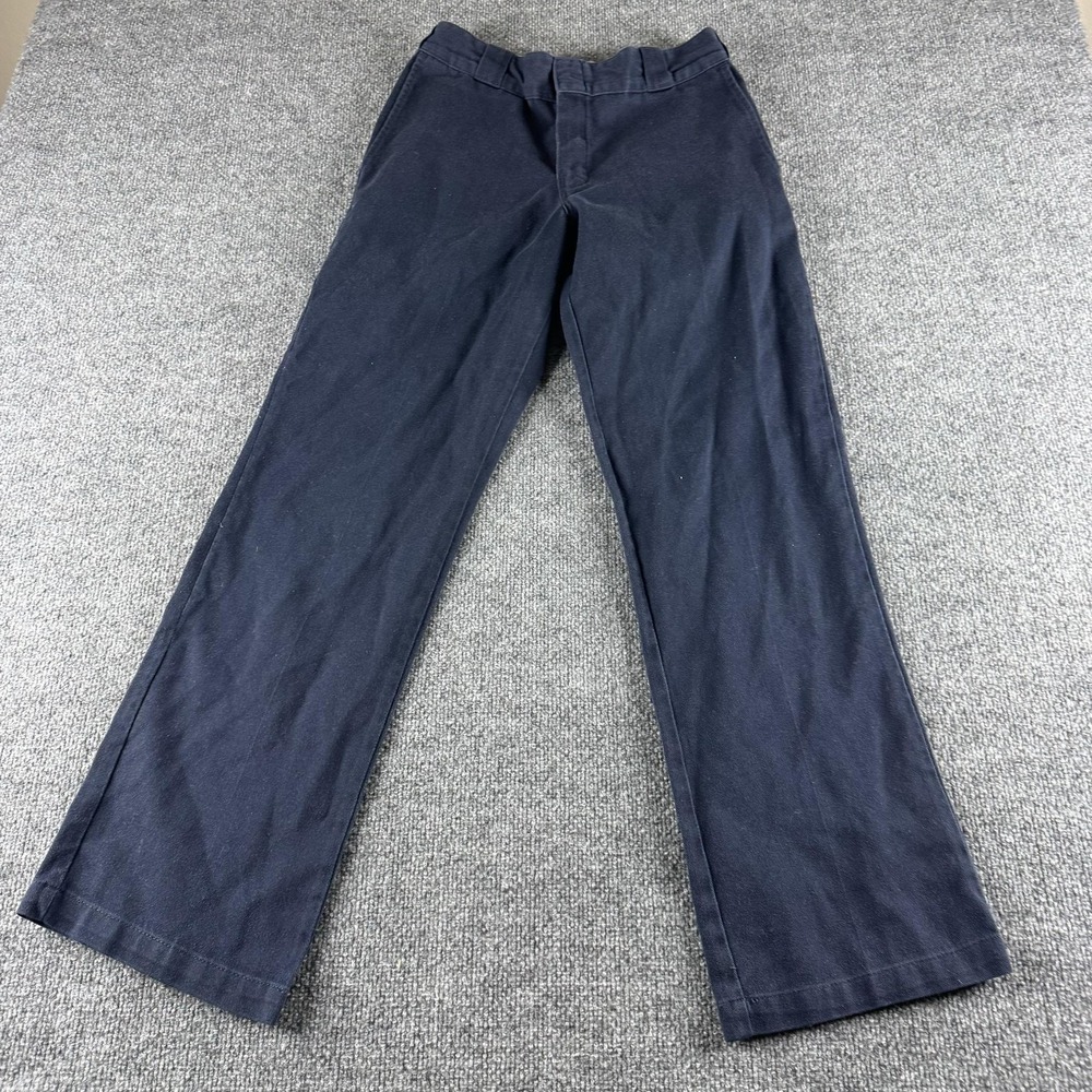 Dickies 874 Flex Pants‎ Mens 30x30 Blue Original Fit Straight Workwear Chino